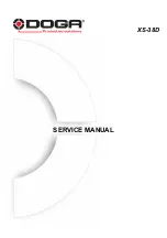 Preview for 1 page of DOGA XS-38D Service Manual