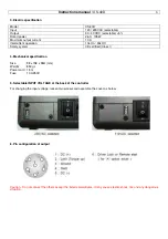 Предварительный просмотр 6 страницы DOGA XS-40D Instruction Manual