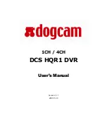 dogcam DCS HQR1 User Manual preview