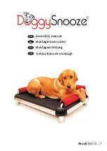 DoggySnooze snoozeSofa Assembly Manual preview