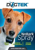 Preview for 1 page of Dogtek NoBark Spray User Manual