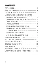 Предварительный просмотр 4 страницы Dogtra 3500X Owner'S Manual