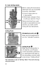 Предварительный просмотр 26 страницы Dogtra 3500X Owner'S Manual