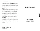 Preview for 21 page of Dogtra BALL TRAINER Owner'S Manual