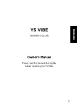 Preview for 12 page of Dogtra YS VIBE Owner'S Manual