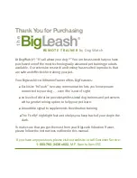 Preview for 2 page of DogWatch BigLeash V-10 Owner'S Manual