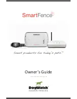 DogWatch SmartFence Owner'S Manual предпросмотр