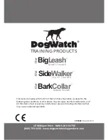 Preview for 16 page of DogWatch The Bark Collar BT-7 Owner'S Manual