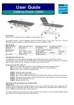 Preview for 1 page of Doherty Salisbury Couch COU32 User Manual