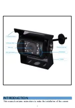 Preview for 4 page of DoHonest 1080P Backup Camera User Manual