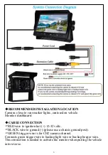 Preview for 6 page of DoHonest 1080P Backup Camera User Manual