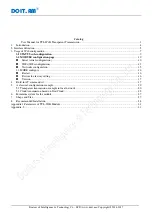 Предварительный просмотр 4 страницы Doit DT-06 User Manual