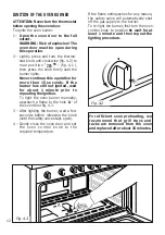 Preview for 12 page of Dok 96 G Instruction For The Use - Installation Advice