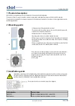 Preview for 2 page of dol sensors 20R Technical User Manual