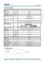 Предварительный просмотр 4 страницы dol sensors 45R-T Technical User Manual