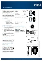 Preview for 2 page of dol sensors DOL 20R Technical User Manual