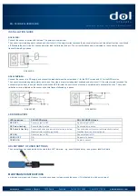 Предварительный просмотр 3 страницы dol sensors DOL 26 SCR Technical User Manual