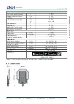 Предварительный просмотр 4 страницы dol sensors iDOL 20SCR Technical User Manual