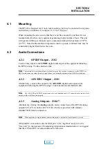 Preview for 21 page of Dolby Laboratories DP524 User Manual