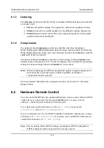 Preview for 57 page of Dolby Laboratories DP564 User Manual