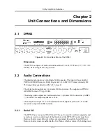 Preview for 11 page of Dolby Laboratories DP570 Installation Manuallines