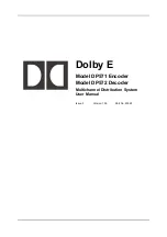 Dolby Laboratories DP571 User Manual preview