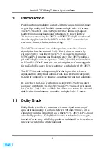 Preview for 11 page of Dolby Laboratories DP579 User Manual