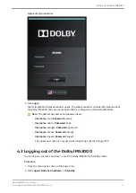 Preview for 21 page of Dolby Laboratories IMS3000 User Manual