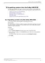 Preview for 60 page of Dolby Laboratories IMS3000 User Manual