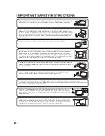 Preview for 4 page of Dolby Laboratories LC-19SB15U Operation Manual