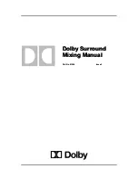 Preview for 1 page of Dolby Laboratories SDU4 Manual