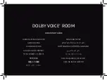 Dolby Laboratories VCP9000 Quick Start Manual preview