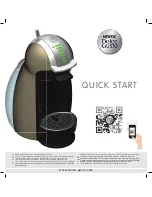 Preview for 1 page of Dolce Gusto Genio Series User Manual