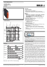 Preview for 5 page of DOLD 0068412 Operating Instructions Manual