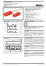 Предварительный просмотр 5 страницы DOLD NE 5020 Operating Instructions Manual