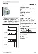 DOLD RN 5897 Translation Of The Original Instructions предпросмотр