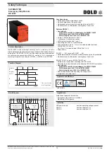 Предварительный просмотр 15 страницы DOLD SAFEMASTER BD 5987 Datasheet / Operating Instructions