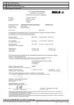 Предварительный просмотр 44 страницы DOLD SAFEMASTER BD 5987 Datasheet / Operating Instructions