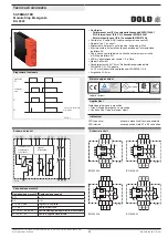 Предварительный просмотр 36 страницы DOLD SAFEMASTER BG 5925 Series Translation Of The Original Instructions