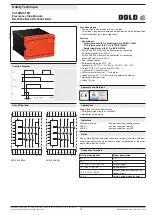 Предварительный просмотр 13 страницы DOLD SAFEMASTER BN 5930.48/203 Operating Instructions Manual