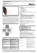 Предварительный просмотр 29 страницы DOLD SAFEMASTER C UG 6970 Operating Instructions Manual