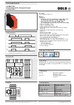 Предварительный просмотр 5 страницы DOLD SAFEMASTER LG 5925.03/034 Translation Of The Original Instructions