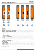 Предварительный просмотр 3 страницы DOLD Safemaster Pro Series User Manual