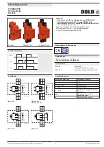 Предварительный просмотр 5 страницы DOLD SAFEMASTER RK 5924 Operating Instructions Manual