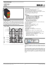 Preview for 19 page of DOLD SAFEMASTER S UH 6932 Operating Instructions Manual