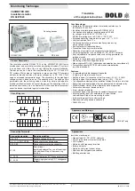 DOLD VARIMETER IMD Series Translation Of The Original Instructions preview