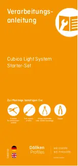 Dollken Cubica Light System Manual preview