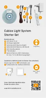 Preview for 2 page of Dollken Cubica Light System Manual