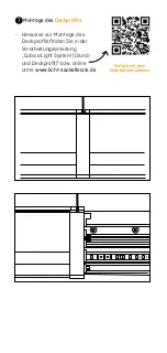 Preview for 9 page of Dollken Cubica Light System Manual