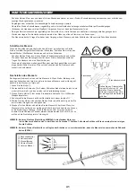 Предварительный просмотр 41 страницы Dolmar 0088381609784 Instruction Manual